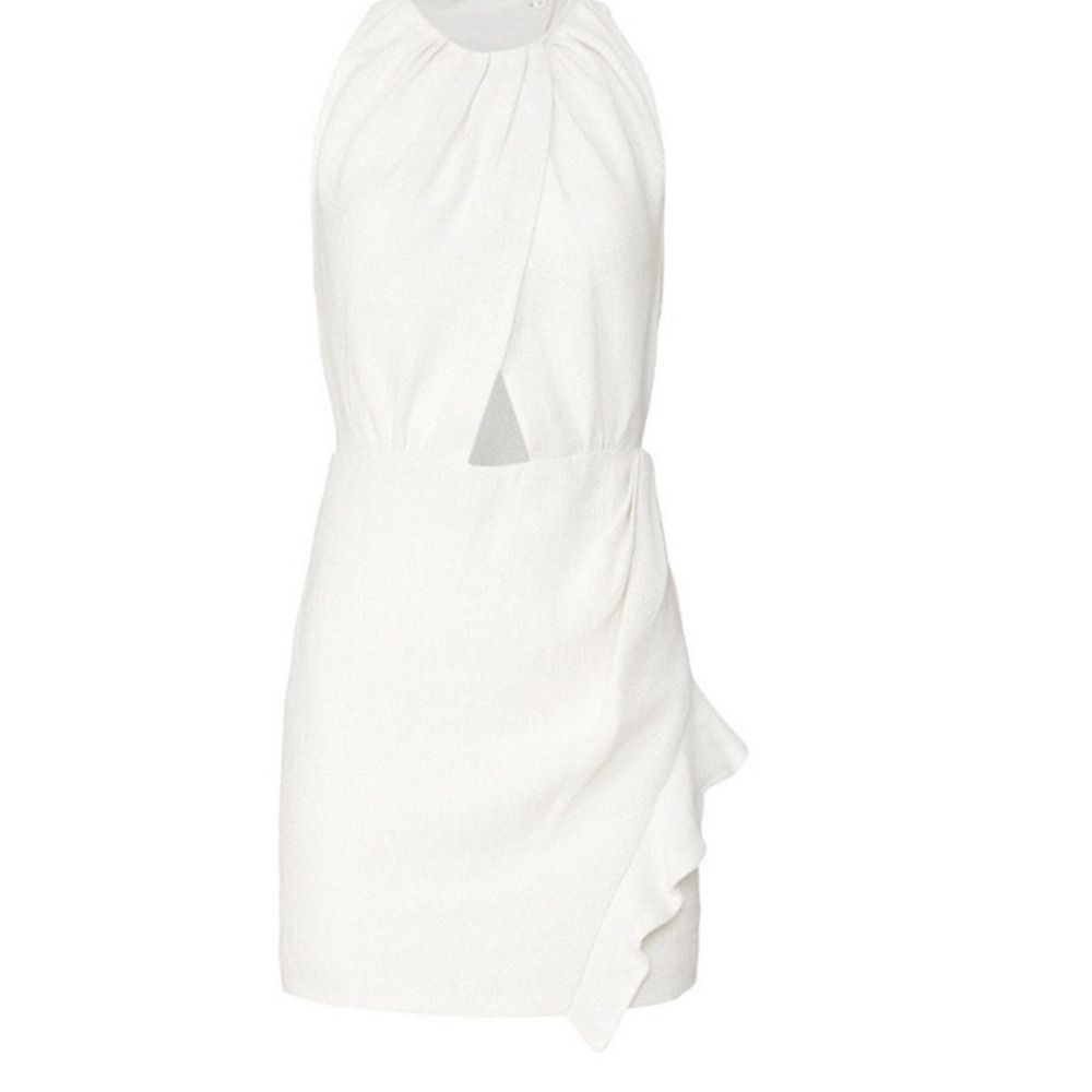 Iro Yasmina Cutout Mini Dress Size 36 or US Size 4 - Picture 2 of 12